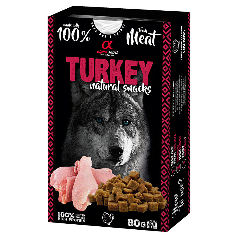 Snack Naturals Dog turkey 80 g - Maxi Zoo Danmark