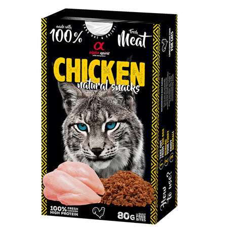 Snack Naturals Cat chicken 80 g - Maxi Zoo Danmark