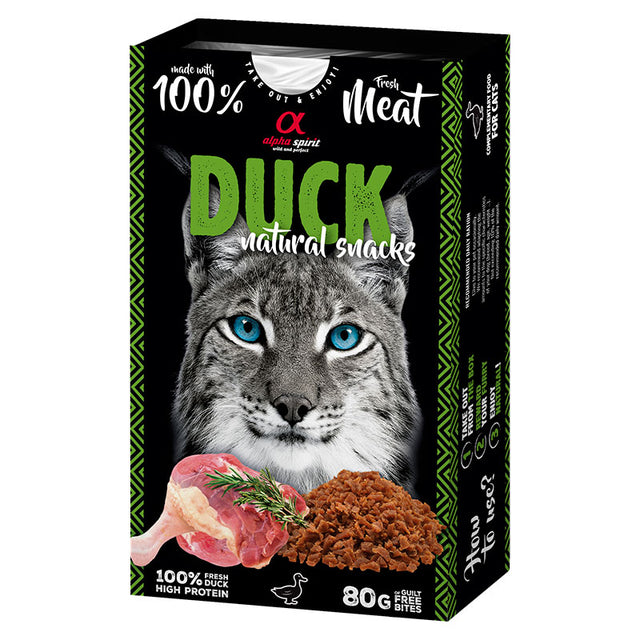 Snack Naturals Cat duck 80 g - Maxi Zoo Danmark