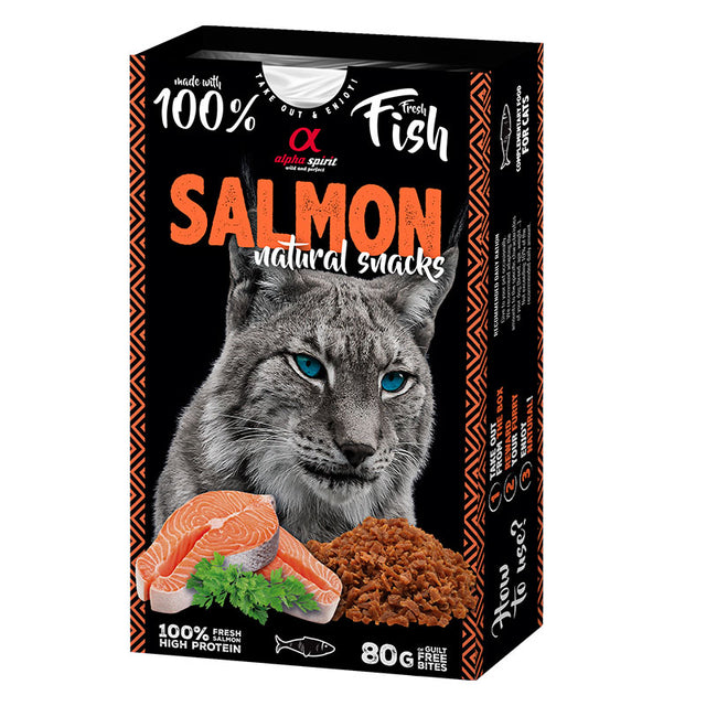 Snack Naturals Cat salmon 80 g - Maxi Zoo Danmark