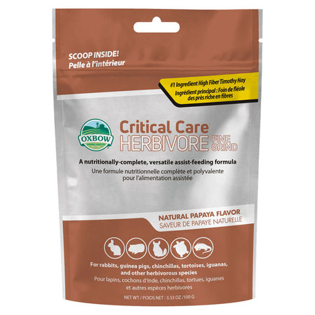 Critical Care Fine Grind 100 g - Maxi Zoo Danmark