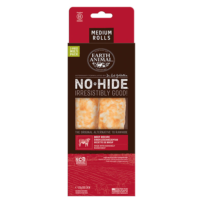 Chews okse medium 2 stk 120 g - Maxi Zoo Danmark