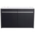 Kabinet Move 360 l - 130x50x79 cm sort