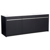 Kabinet Move 720 l, 200x60x79 cm sort