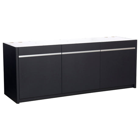 Kabinet Move 720 l, 200x60x79 cm sort