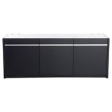 Kabinet Move 720 l, 200x60x79 cm sort