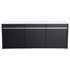 Kabinet Move 720 l, 200x60x79 cm sort