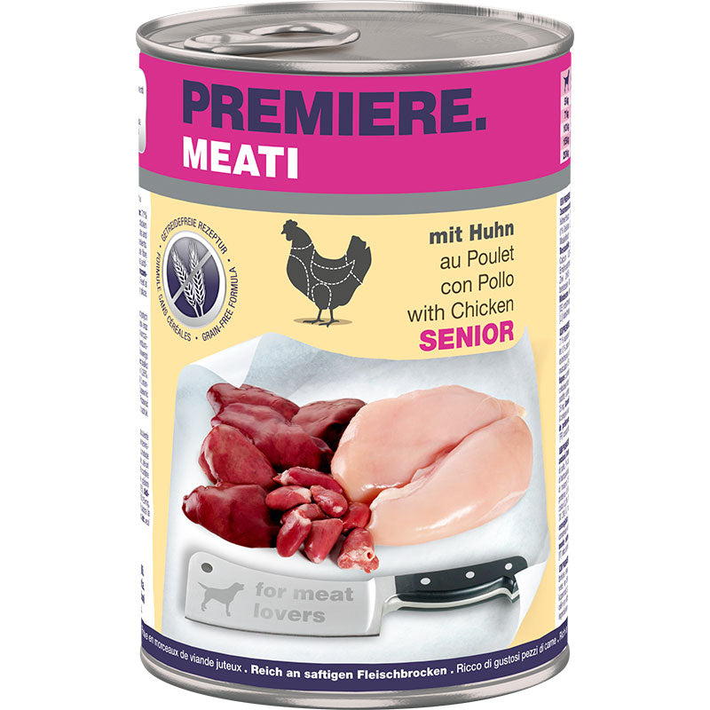 Senior Meati, dåse kylling 400 g