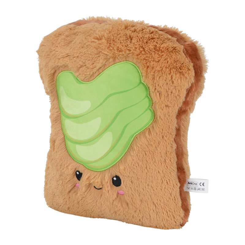 Plyslegetøj avocado toast 13x31 cm