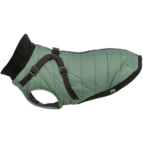 Pontis hundefrakke m/ indbygget sele Sage - Maxi Zoo Danmark