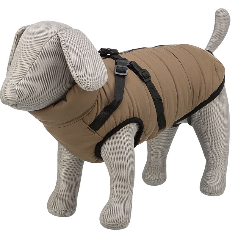 Pirou vinterjakke m/ indbygget sele Sand - Maxi Zoo Danmark