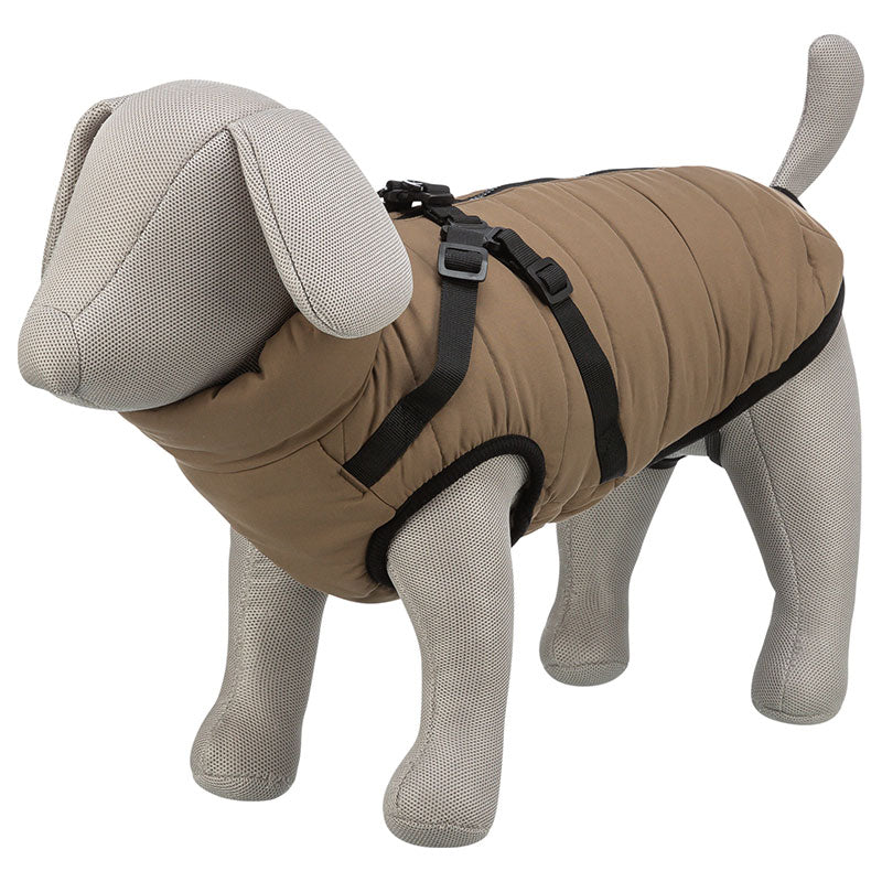 Pirou vinterjakke m/ indbygget sele Sand - Maxi Zoo Danmark