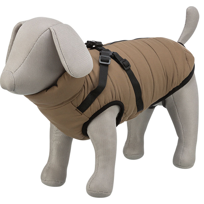Pirou vinterjakke m/ indbygget sele Sand - Maxi Zoo Danmark