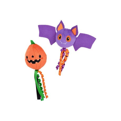 Plyslegetøj halloween 2-pak ass. Varianter