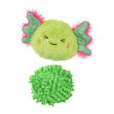 Plyslegetøj axolotl 2-pak ass. farver