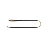 Læderline Soft Sort 18 mm - 122 cm