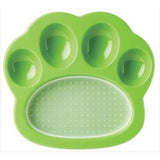 2-IN-1 mini slow feeder & slikkemåtte easy grøn