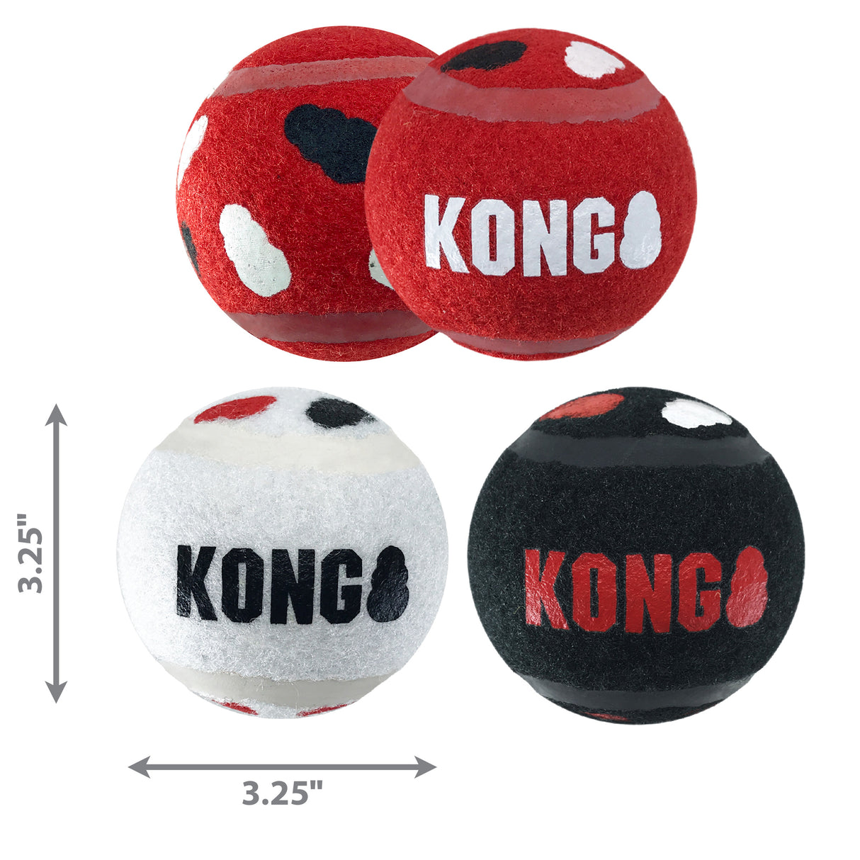 Wild Knots Sport bolde Large 2-pak