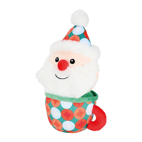 Plyslegetøj julekop XMAS ass. Varianter, 25 cm