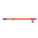 Halsbånd WP orange m/QRkode - 20 mm, 28-40 cm