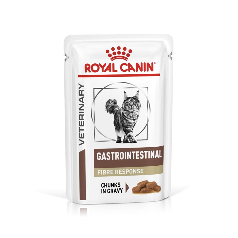 ROYAL CANIN VHN Gastrointesti.Fibre Resp. Gravy Pouch 12x85 g