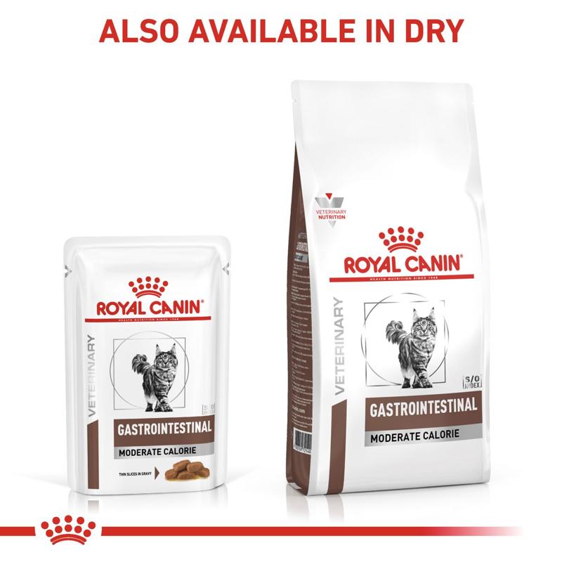 VHN Gastrointestinal Moderate Calorie Gravy Pouch 12x85g