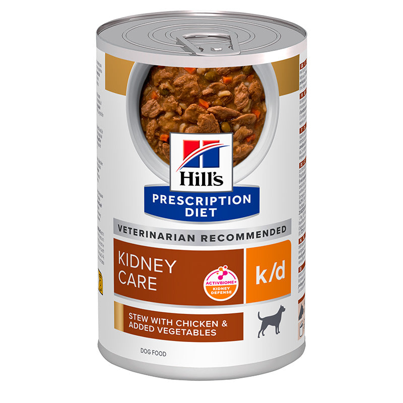 Diætetisk Adult k/d stew, dåse kylling & grøntsager 354g