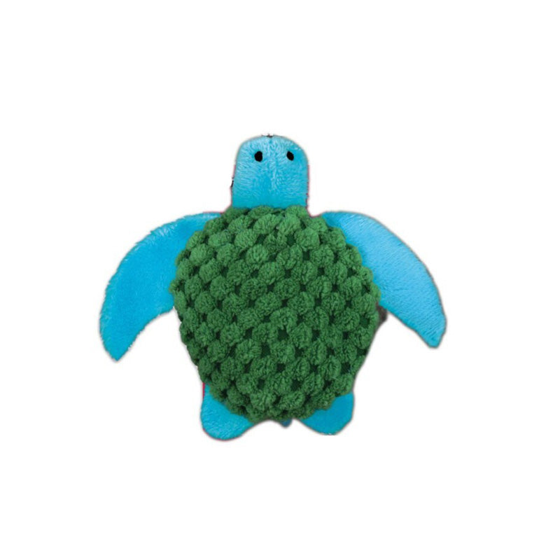 Plyslegetøj fyldbar skildpadde m/catnip
