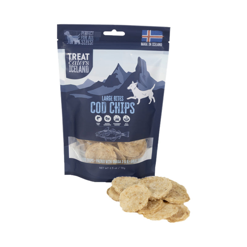 Iceland Cod Chips Large Bites 70 g