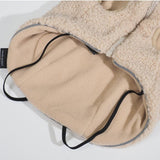 Hundejakke fleece Mysa 25cm, beige