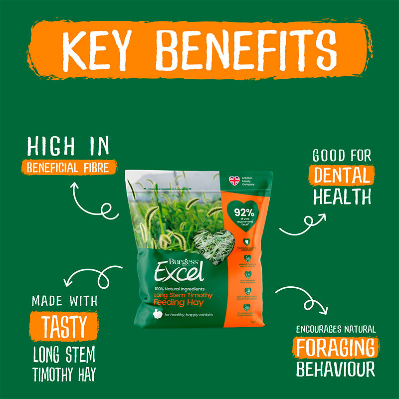 Excel Long Stem Feeding hø 1kg