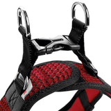 Hunter Hilo Comfort Hundesele hals 26-30cm bryst 31-33cm rød - Maxi Zoo Danmark