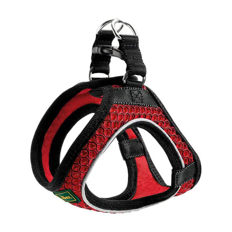 Hunter Hilo Comfort Hundesele hals 42-48cm bryst 46-52cm rød - Maxi Zoo Danmark