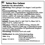 Tetrapro Colour 100 ml - Maxi Zoo Danmark