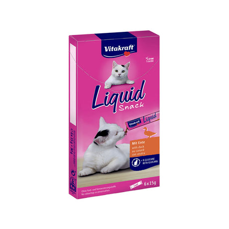 Cat Liquid Snackand 6x15 g - Maxi Zoo Danmark