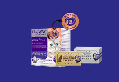 Feeliway til kat - Golden ticket konkurrence