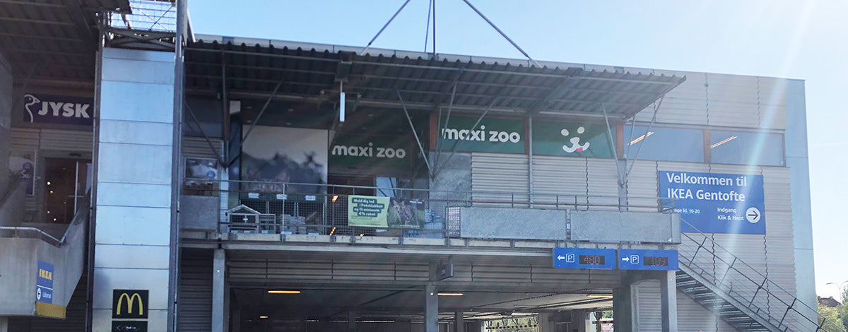 Maxi Zoo gentofte facade