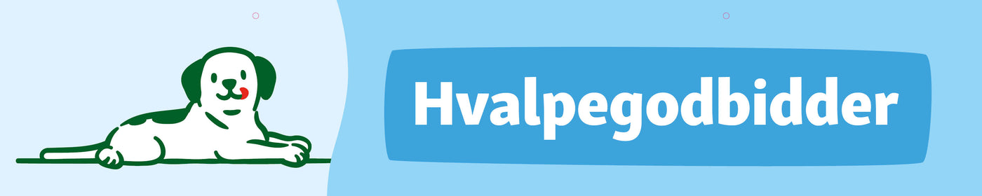 Godbidder til hvalpe i Maxi Zoo